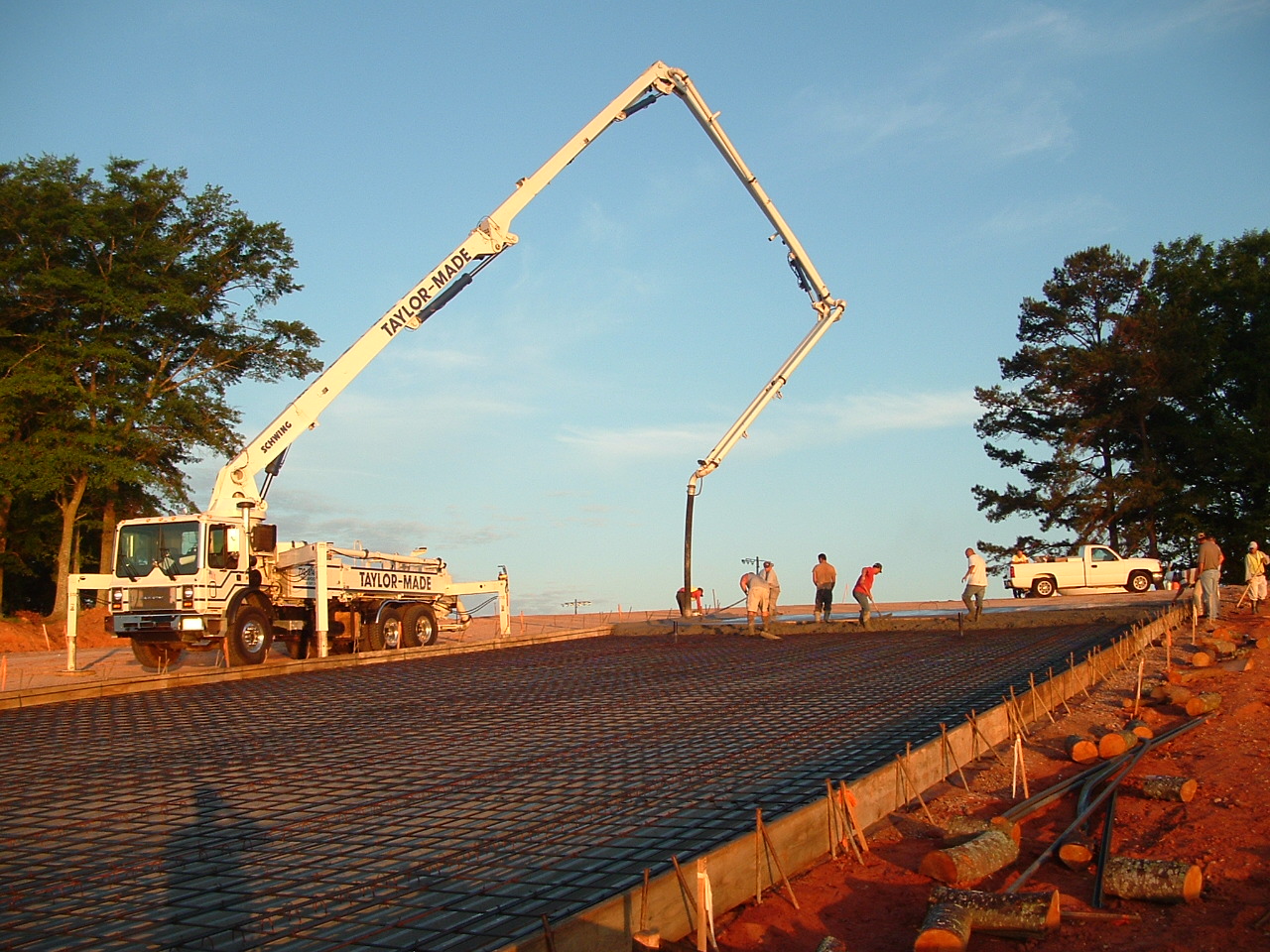 crane equipment working on pyne road park mega ramp